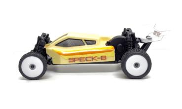Preview: HOBBY PLUS RC 2WD BUGGY "SPECK-B" 1/24 RTR (VINTAGE CREME) + ABSIMA HARDCASE TRANSPORTTASCHE